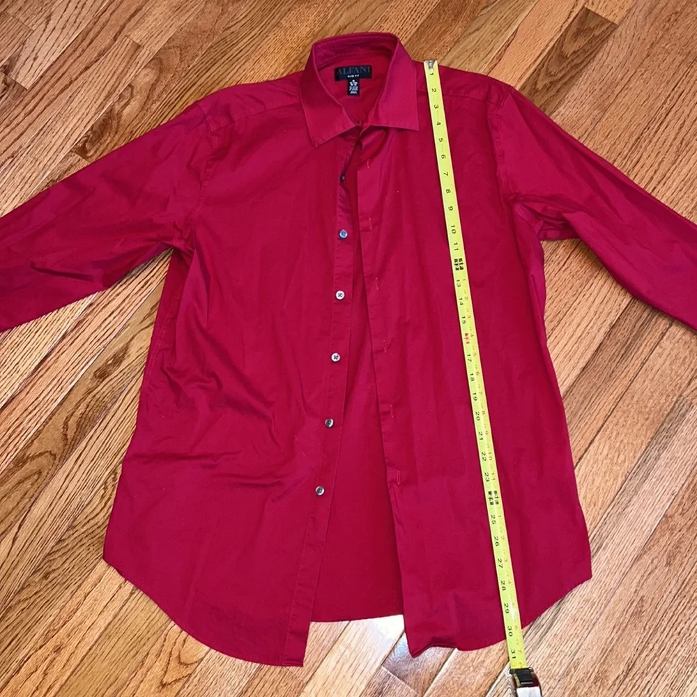 ALFANI LONG SLEEVE BUTTON DOWN - Picture 4 of 7